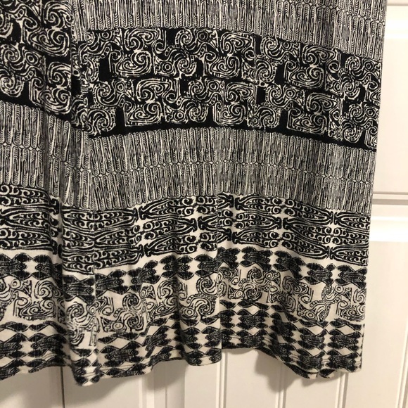 Black and white Maxi Skirt - Picture 8 of 8